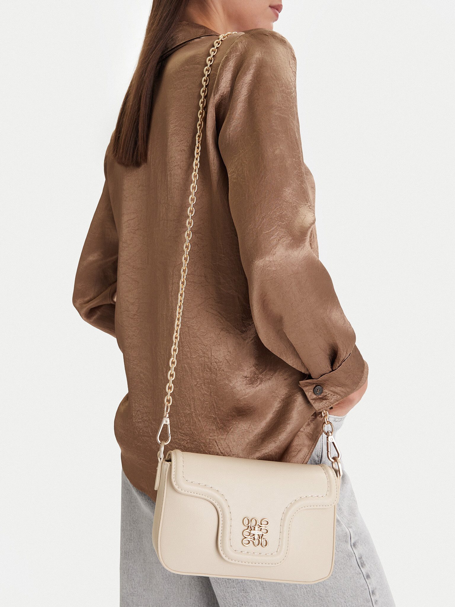 Nine West Handtasche Nine West Damenhandtasche Écru NINE WEST-CEO-TESSA-KY257 Ivory
