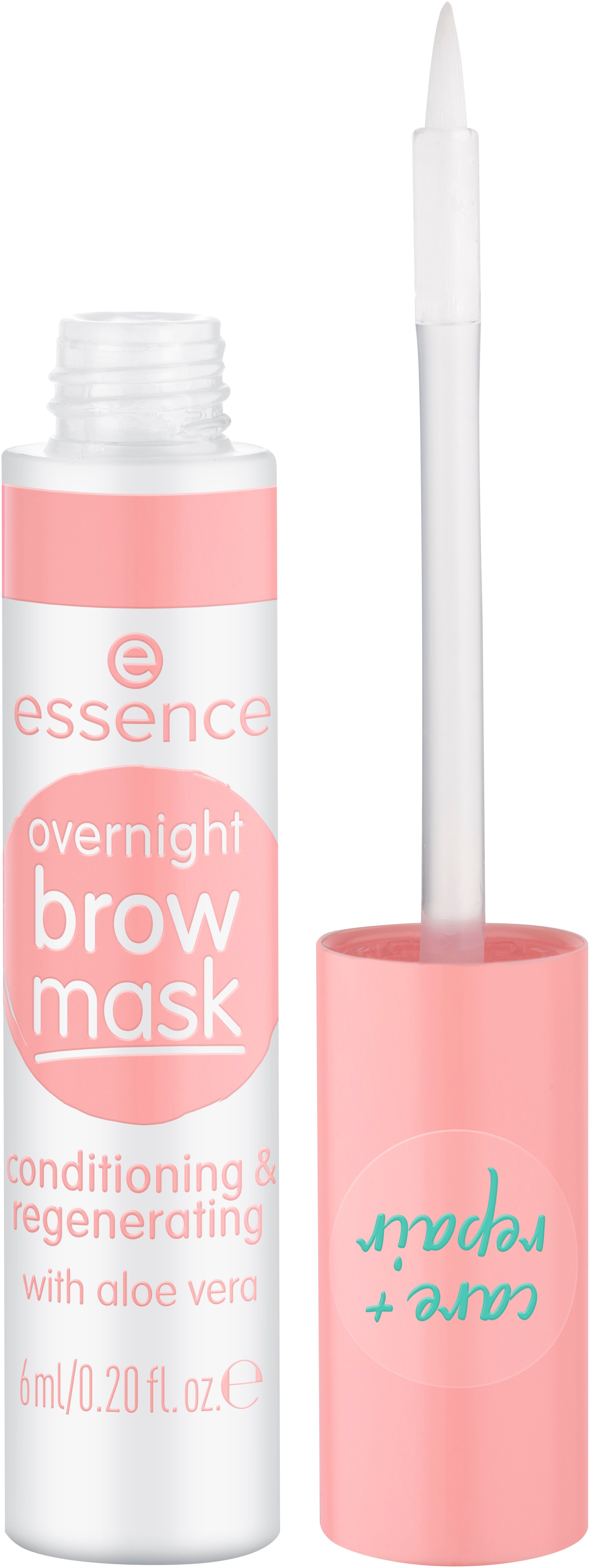 Haushalt Make Up Essence Augenbrauenpflege overnight brow mask, 3-tlg.