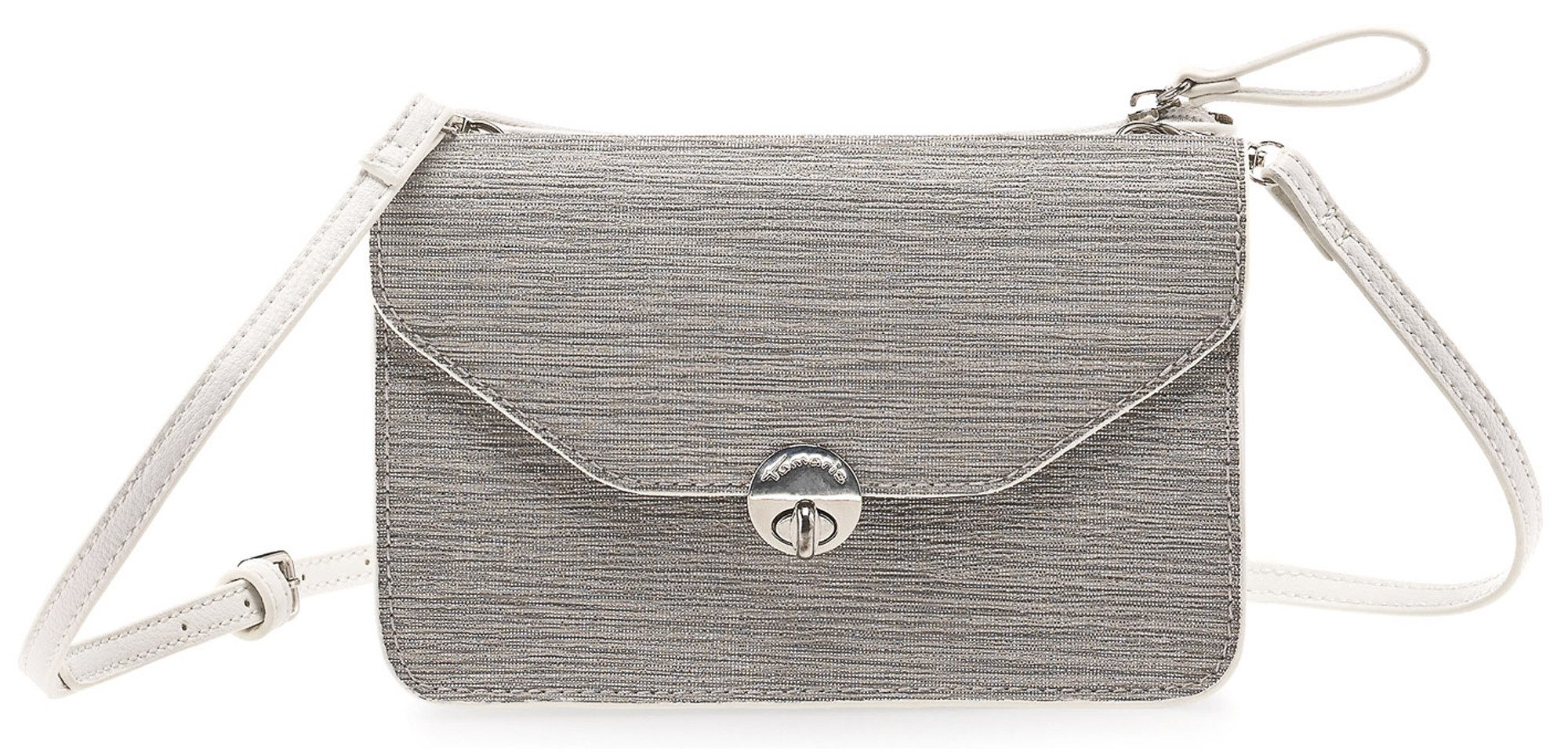 Tamaris Umhängetasche Justine, Damen Handtasche Double Clutch Bag 3in1 Umhängetasche