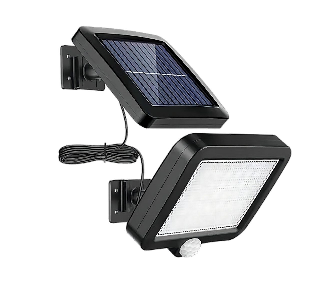 Trend Line LED Außen-Wandleuchte TrendLine LED Solarstrahler mit Bewegungsmelder, Inkl. Leuchtmittel, Mit Bewegungsmelder nicht dimmbar