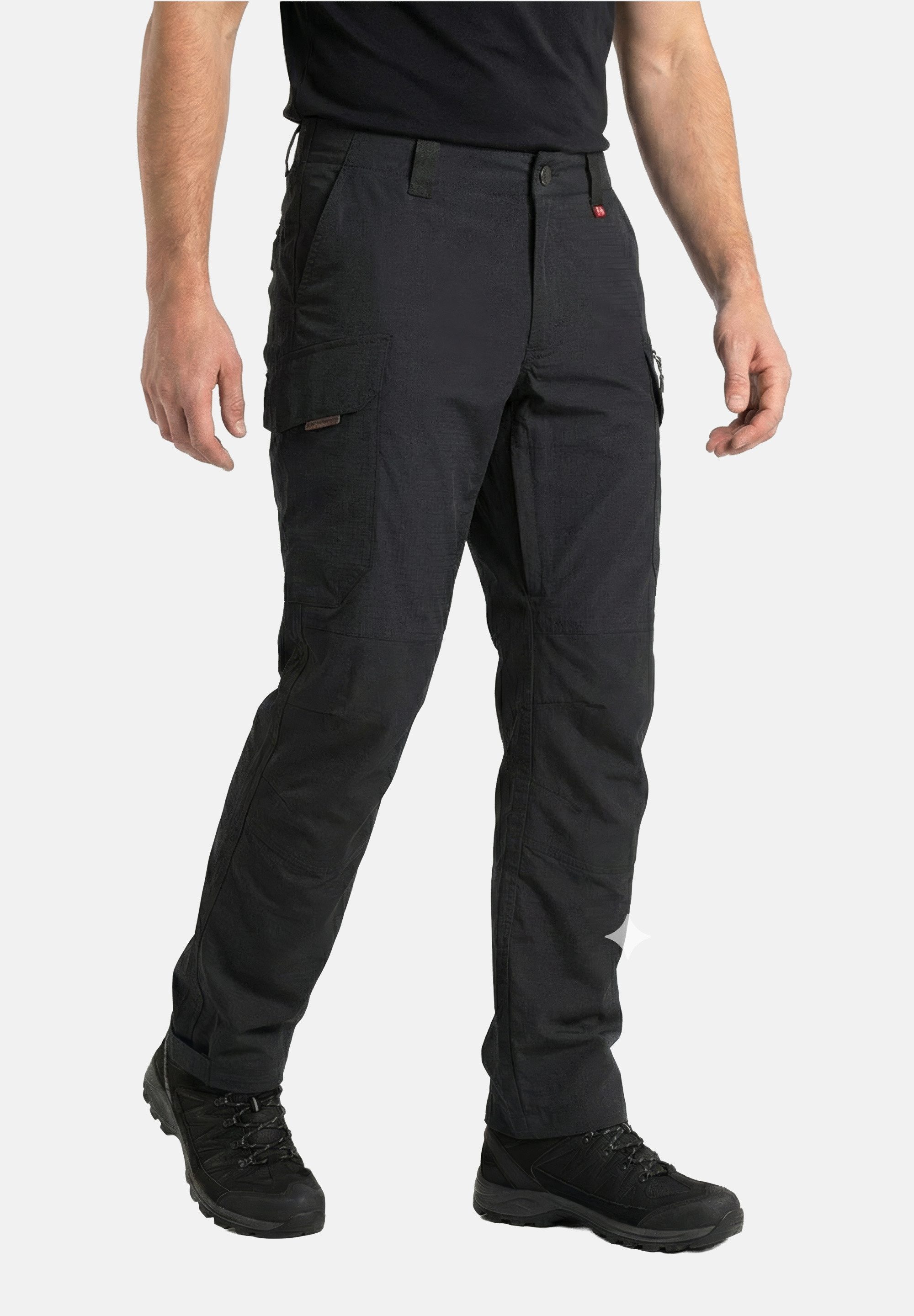 DANISH ENDURANCE Outdoorhose Explorer Hiking Explorer Herren Wanderhose Wasserabweisend Outdoor mit Cargo Taschen