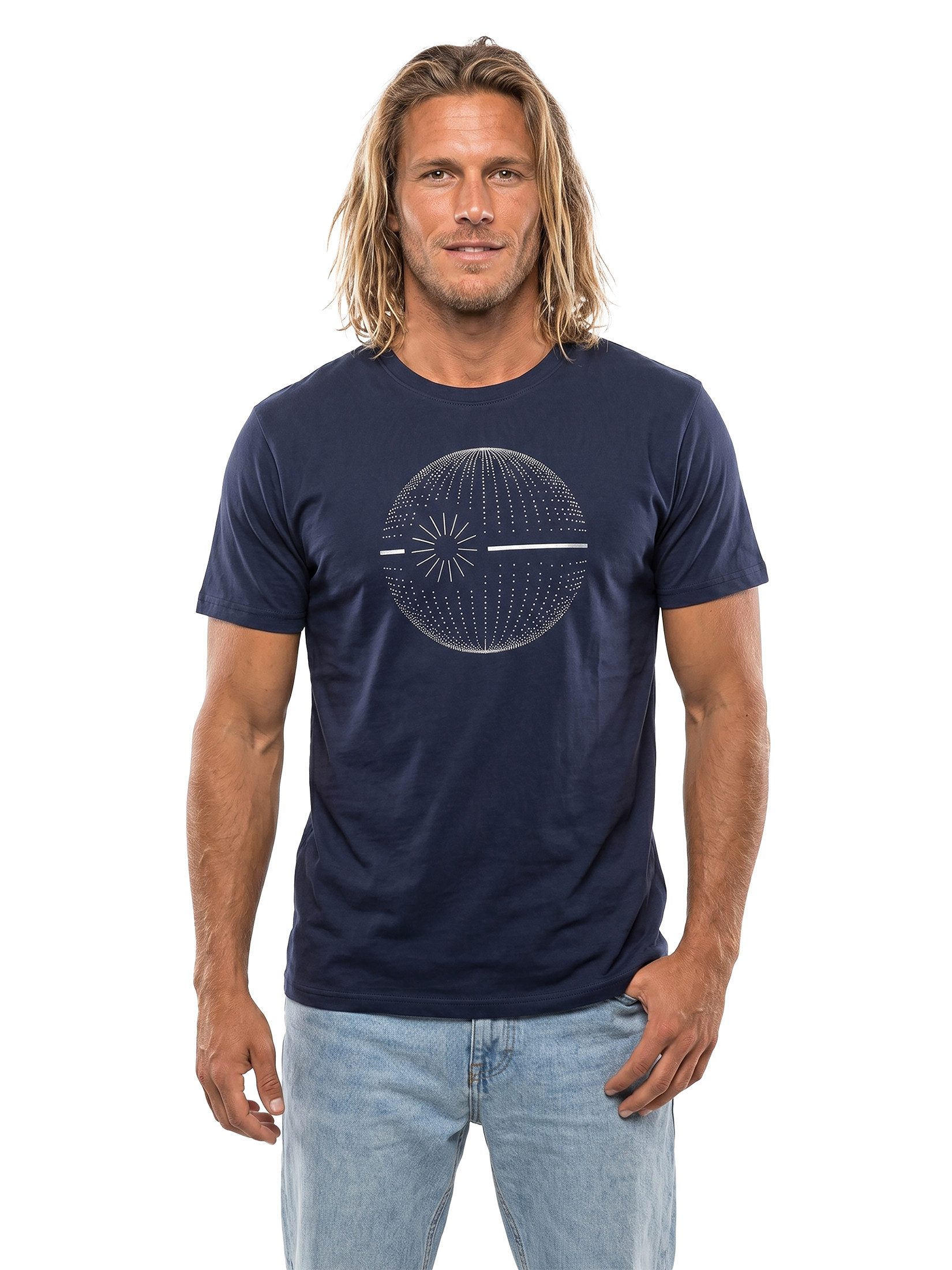 MAKAYA T-Shirt Herrenshirt mit Retro Space Motiv – Lustiges Sci-Fi Funshirt (Schwarz, Blau, Grün, Blaugrau, S, M, L, XL, XXL, XXXL, XXXXL, XXXXXL) Baumwolle