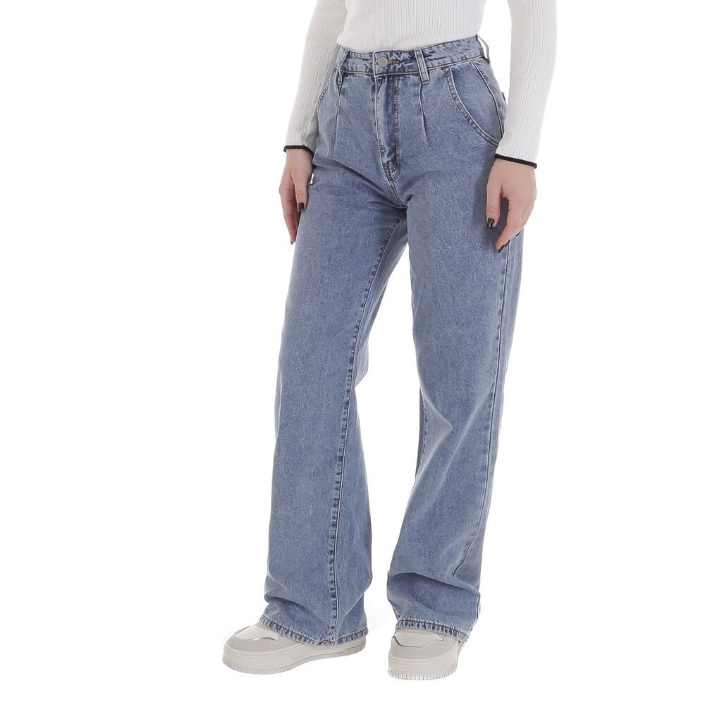 Ital-Design Weite Jeans Stylische Jeans für jeden Anlass – Must-Have für de günstig online kaufen