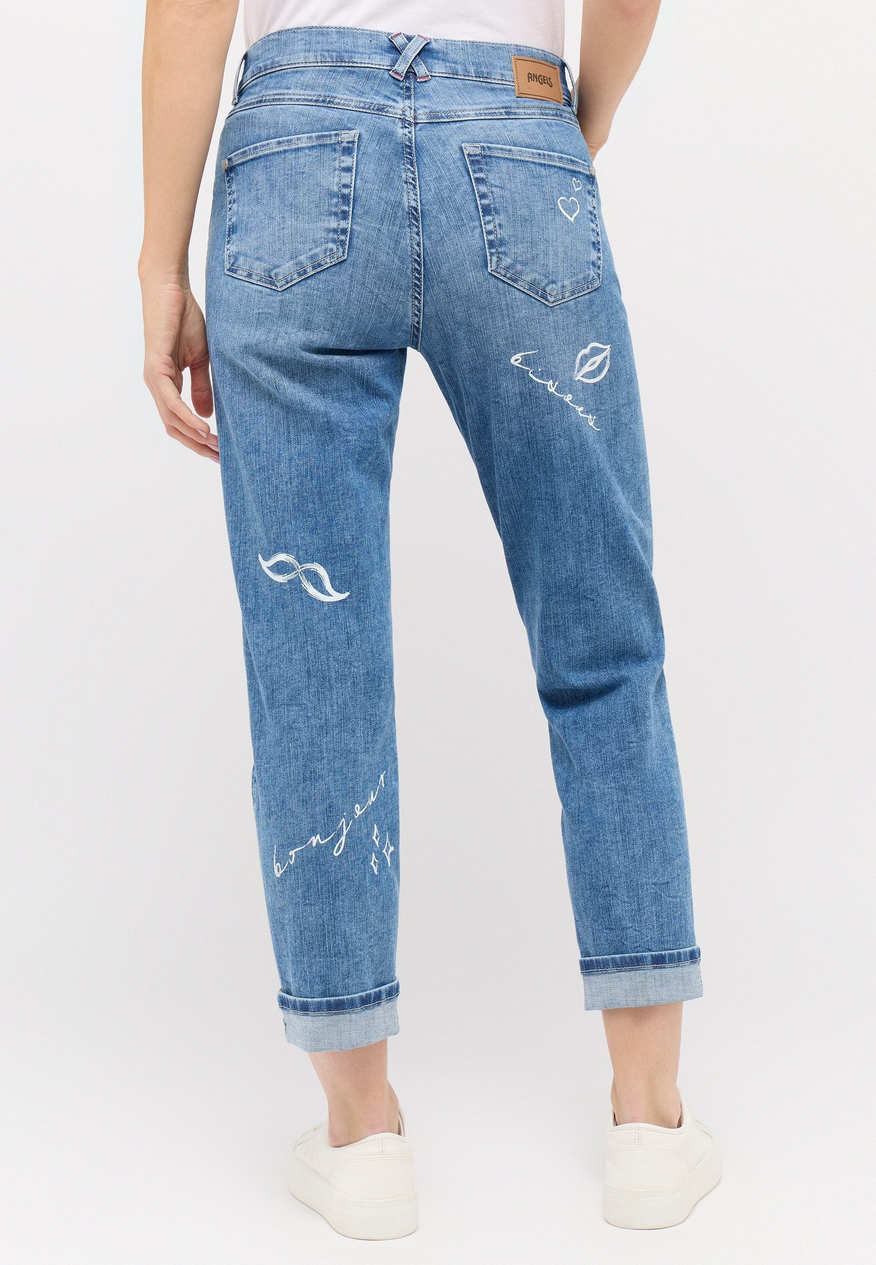 AENGELS Stoffhose AENGELS Darleen Crop TU Paris (1-tlg)