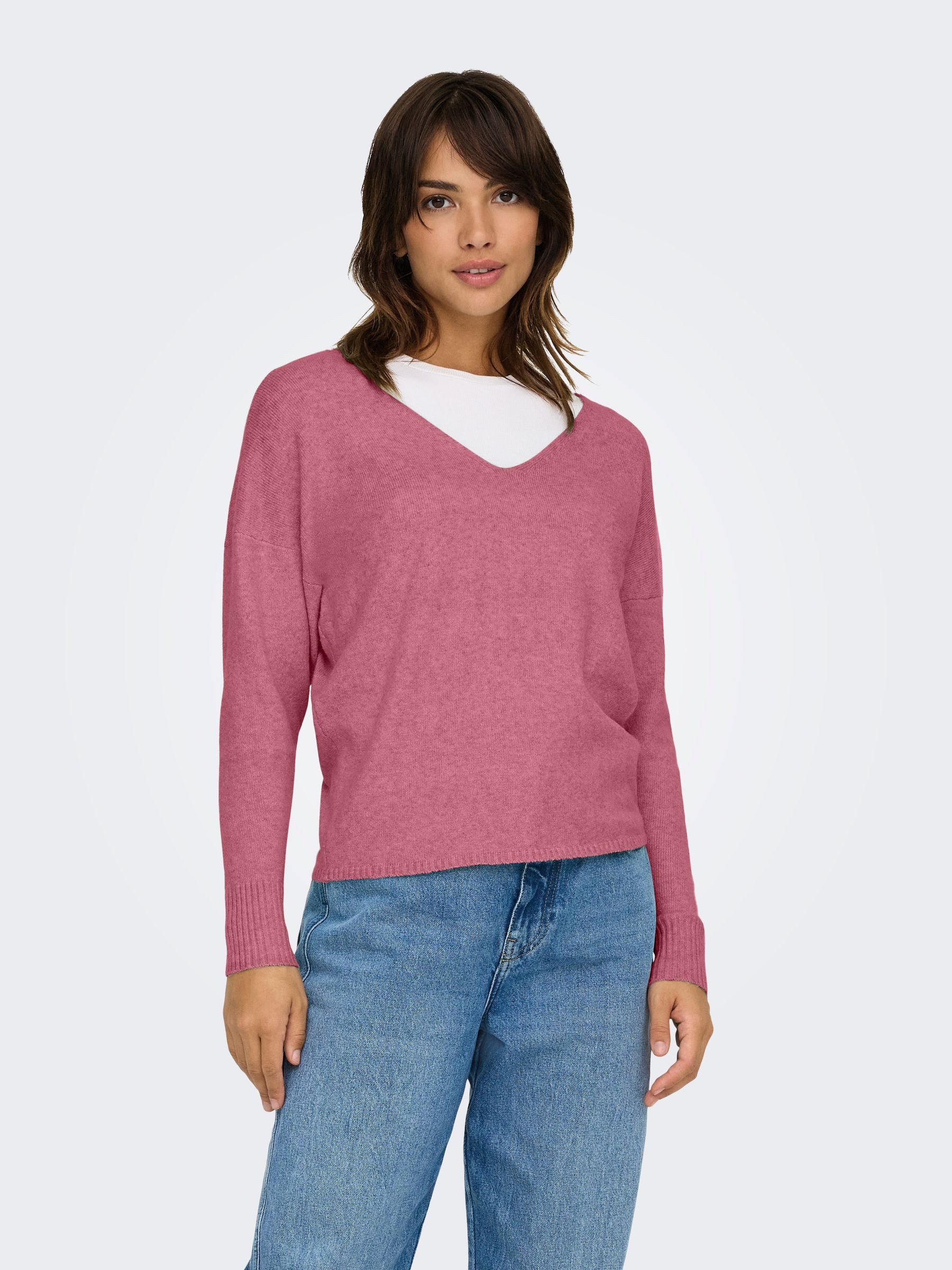 ONLY Strickpullover Feinstrick ONLRICA LIFE Longsleeve günstig online kaufen