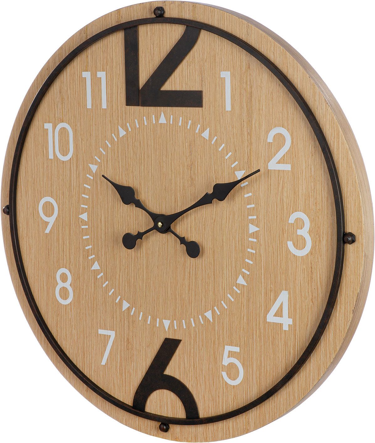 GILDE Wanduhr Wanduhr rund Jonestown