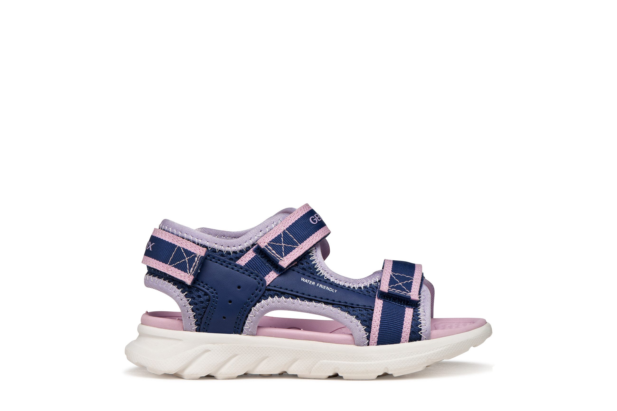 Geox J SANDAL AIRADYUM GI Sandale Klettschuh mit Logo, Größenschablone zum Download
