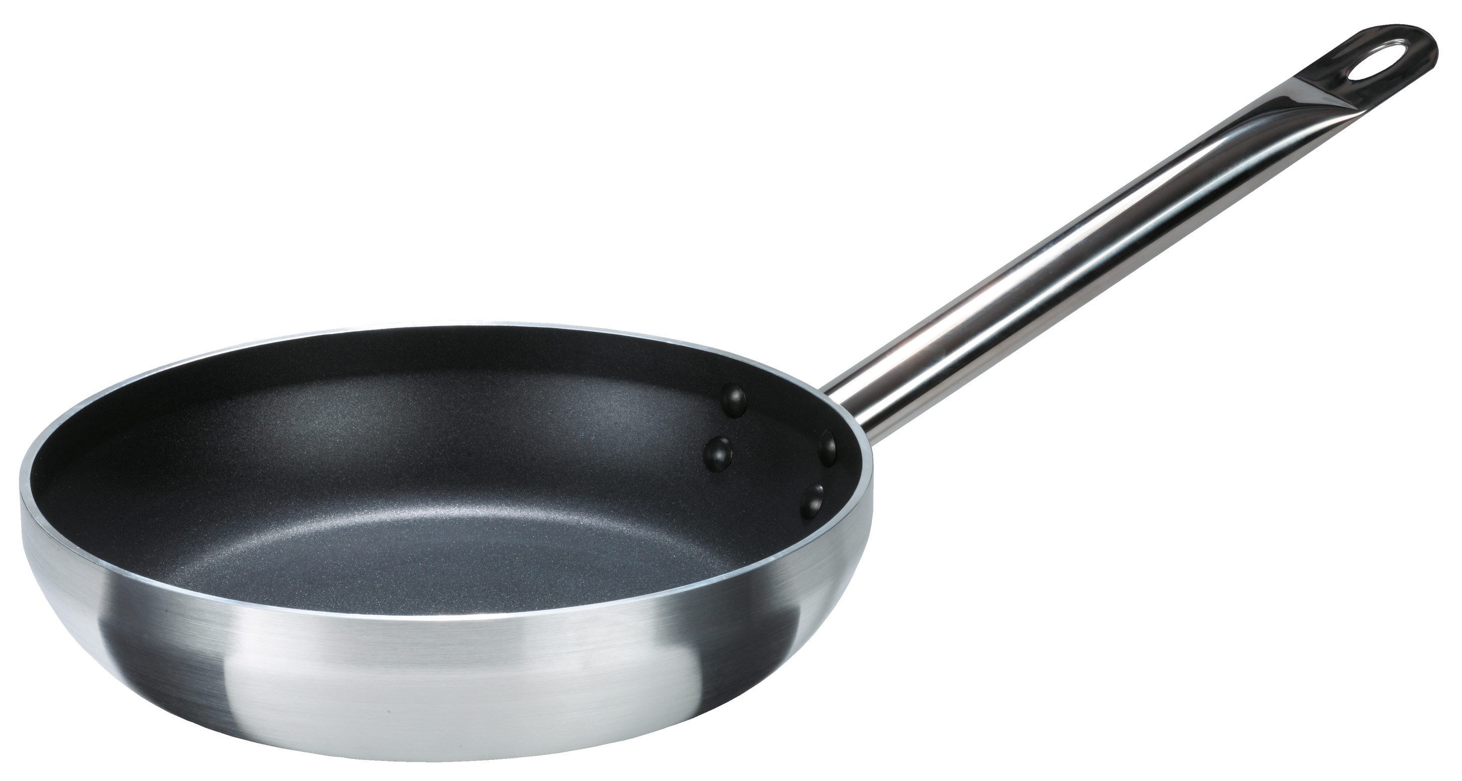 GSW Bratpfanne Platinum, Aluminium (1-tlg), Pfanne aus robustem Aluminium in extra schwerer Gastro-Qualität