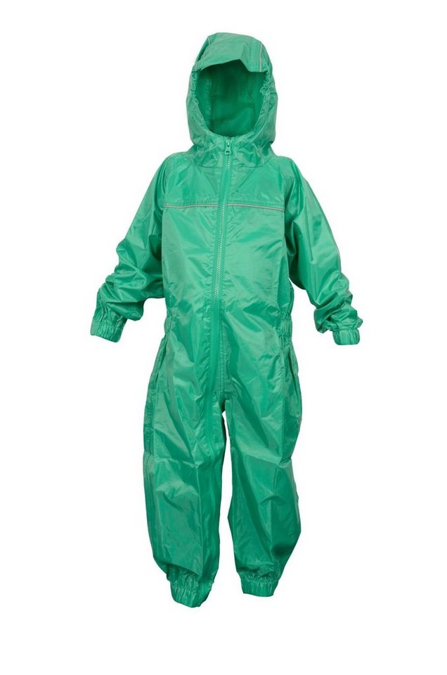 DRY KIDS Regenanzug (1-tlg), Wasserdichter Regenanzug für Kinder,  reflektierende Regenbekleidung