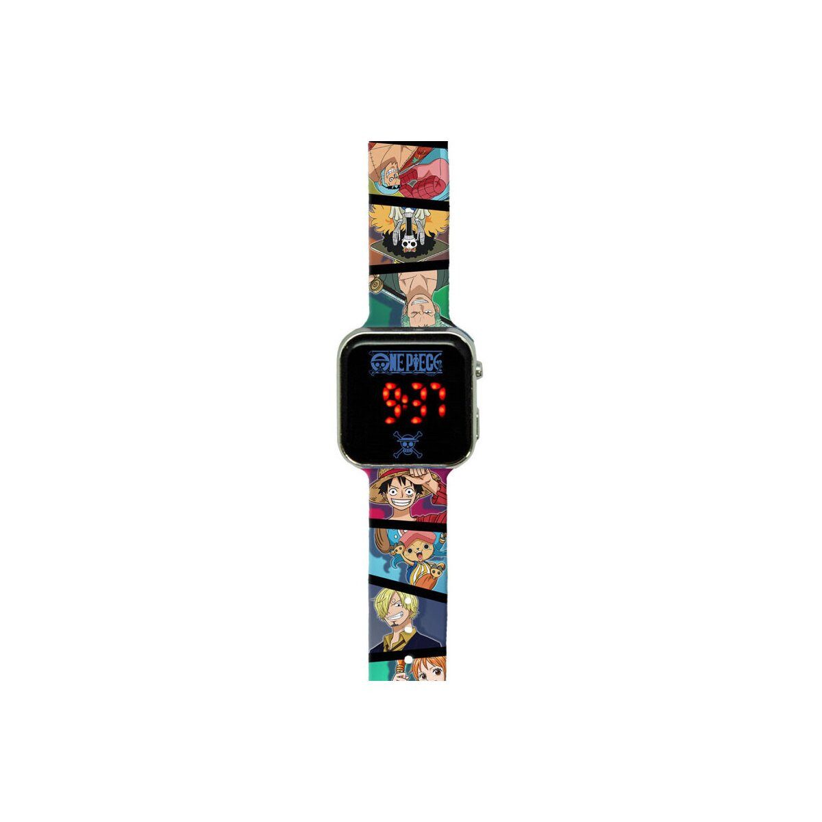 One Piece Digitaluhr One Piece digitale LED Uhr für Kinder – Stilvolle Armbanduhr, (1-tlg)