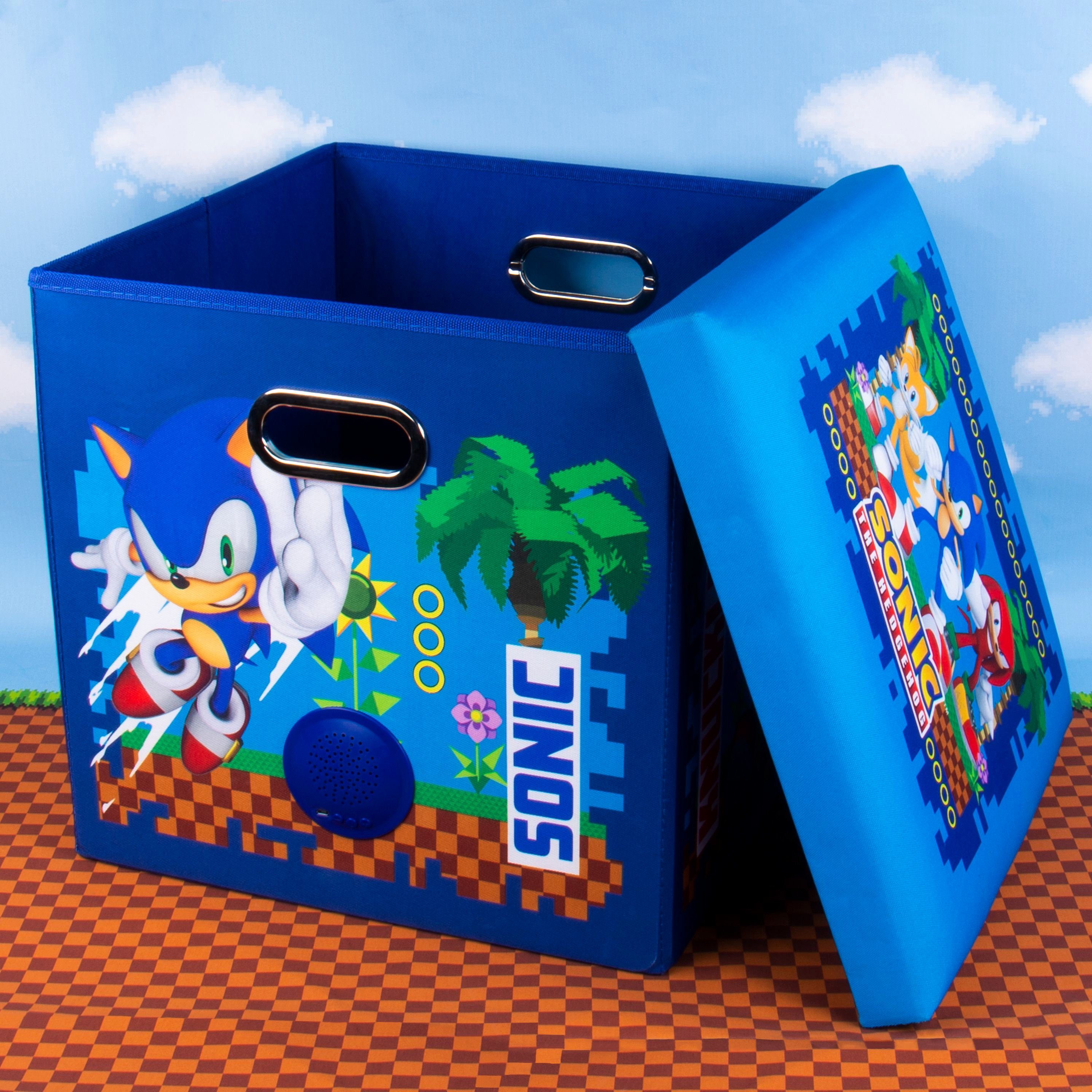 Fizz creations Sonic einem) und the Box Aufbewahrungsbox Lautsprecher Sound Sitzmöglichkeit 3in1 Wireless in (Lautsprecher, Hedgehog