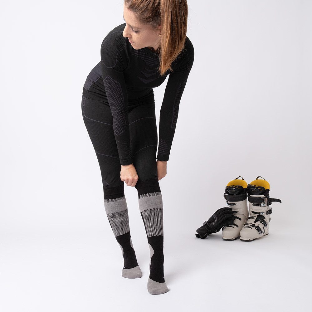 OCCULTO Skisocken Damen Kompressions Skisocken 2er Pack (Model: Taylor) (2- günstig online kaufen