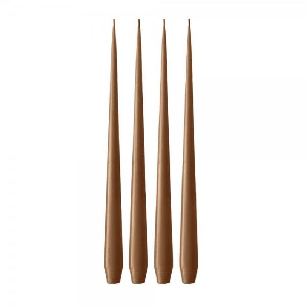 ester & erik Tafelkerze Spitzkerze Taper Candle Raw Toffee (4-teilig) (32cm)