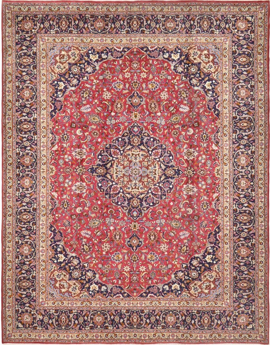 Orientteppich Mashhad 295x384 Handgeknüpfter Orientteppich / Perserteppich, Nain Trading, rechteckig, Höhe: 12 mm