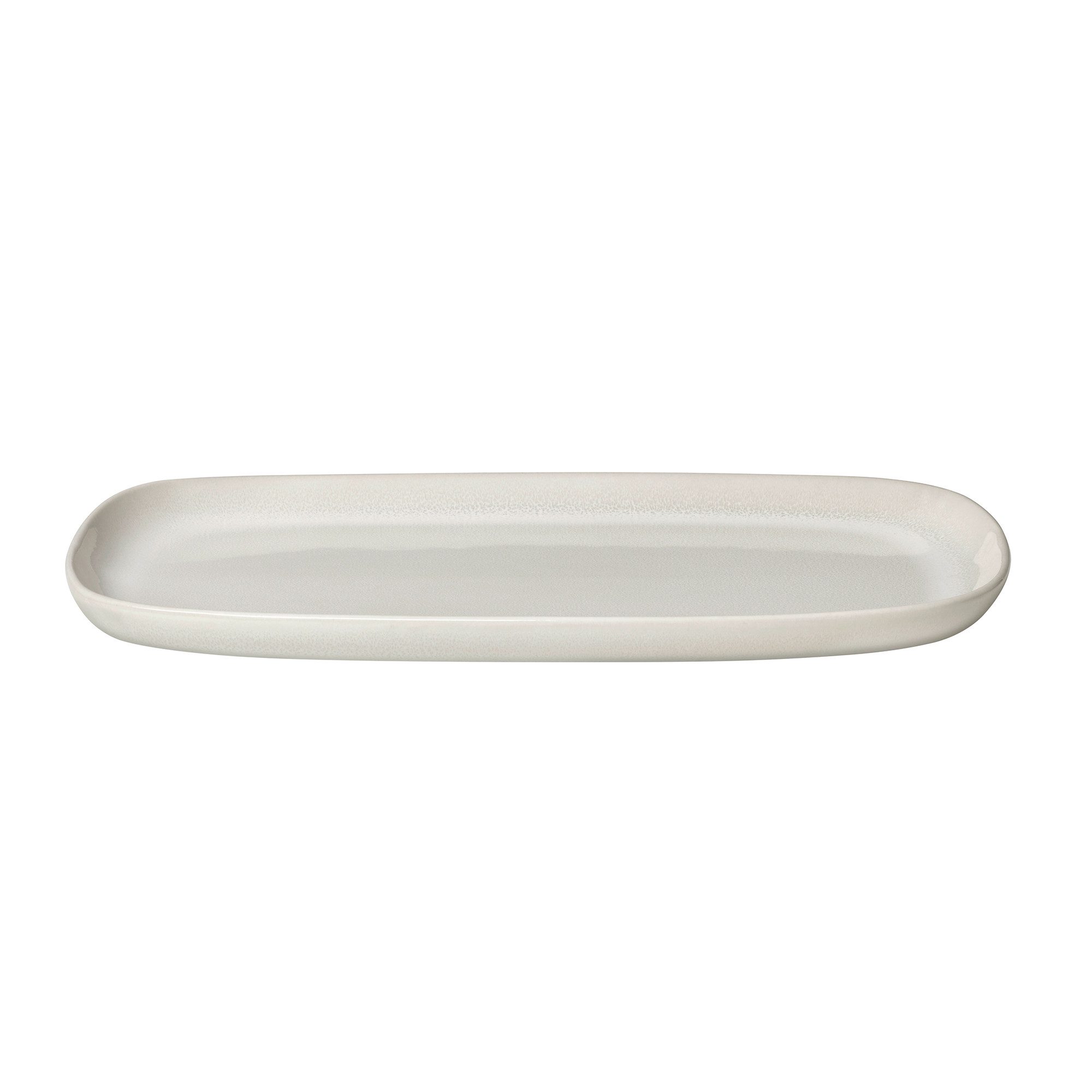 blomus Servierplatte -VAHLO- Vorspeisenplatte, Platte, Design-Keramikplatte, Keramik, (1 Platte), Elegant, Robust, Einzigartig
