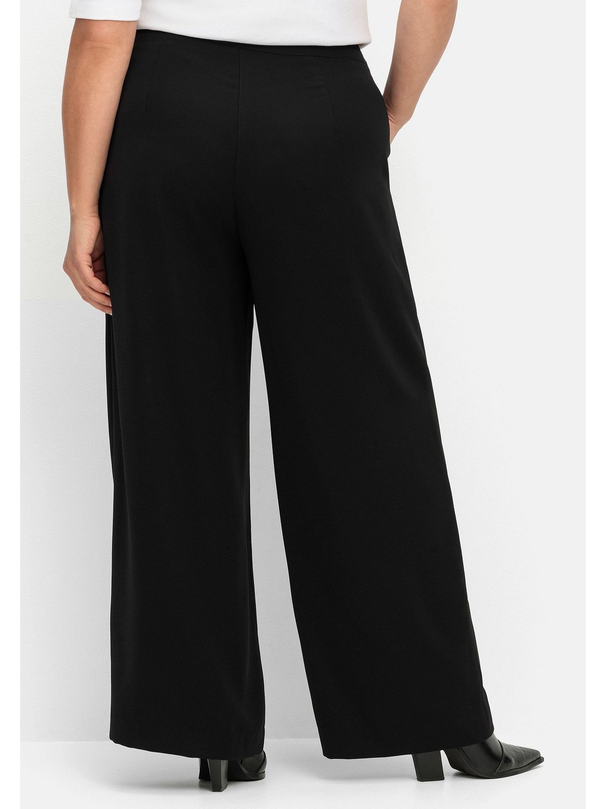 Sheego Anzughose Große Größen High-Waist, im Curvy-Schnitt ELLA