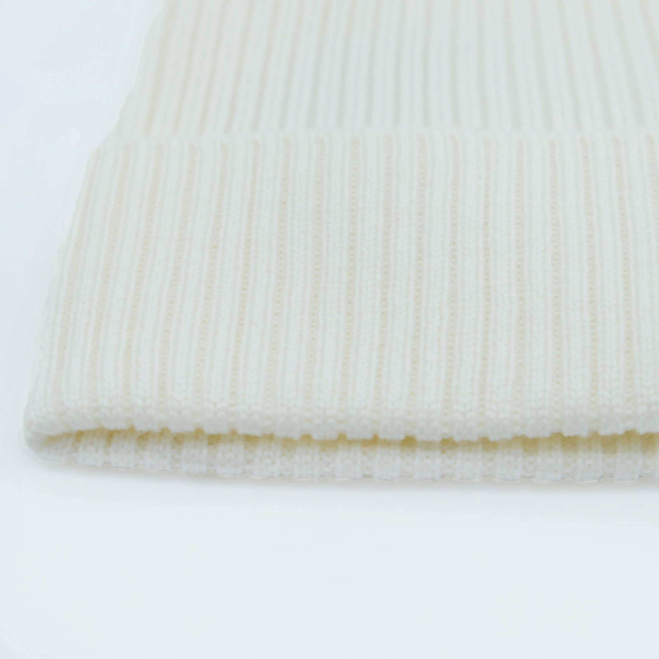 BEAZZ Strickmütze Wintermütze Wollmütze Damen weich warm 100% WOLLE natur und Feinstrick, Merino