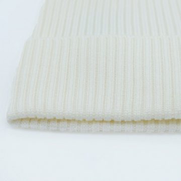 BEAZZ Strickmütze Wintermütze Wollmütze Damen 100% WOLLE Merino Feinstrick, warm und weich