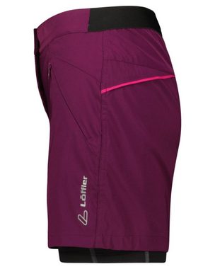 Löffler Fahrradhose Damen Radshorts AERO-E X-SHORT CSL Comfort Fit (1-tlg)