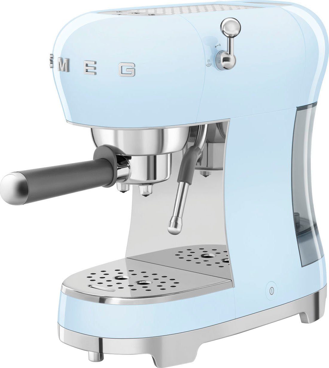 Abnehmbarer Wassertank der Smeg ECF02PBEU Espressomaschine
