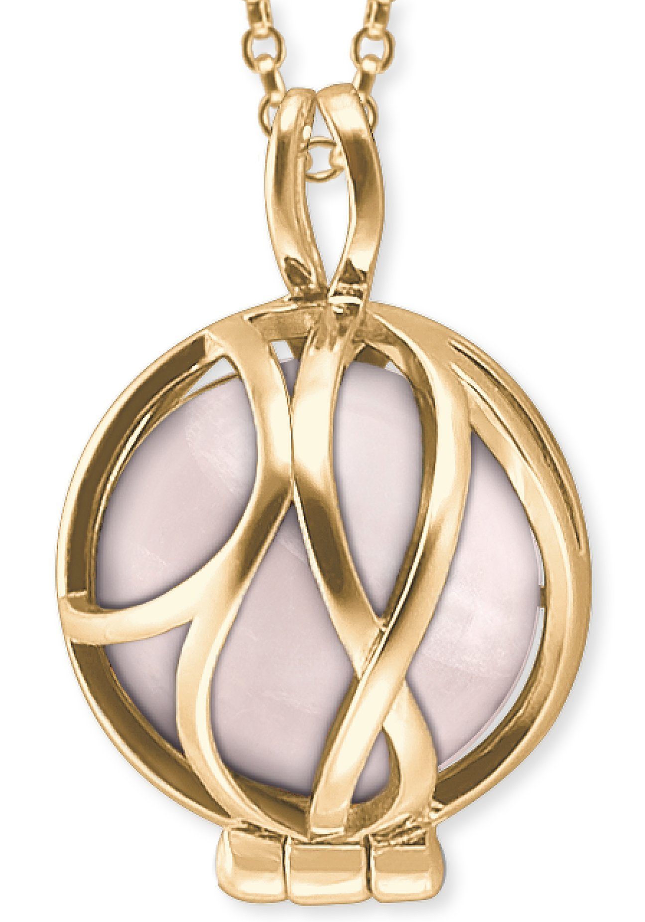 Engelsrufer Kette mit Anhänger Powerful Stone Paradise Rosenquarz (Set, ink günstig online kaufen