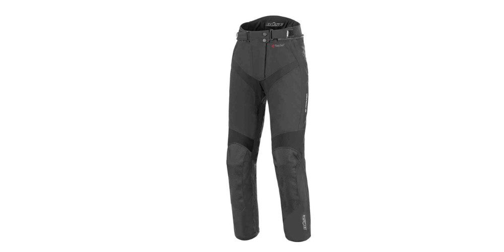 Büse Motorradhose Highland Damen Motorrad Textilhose (winddicht, wasserdicht) Knieprotektoren enthalten,wasserdicht