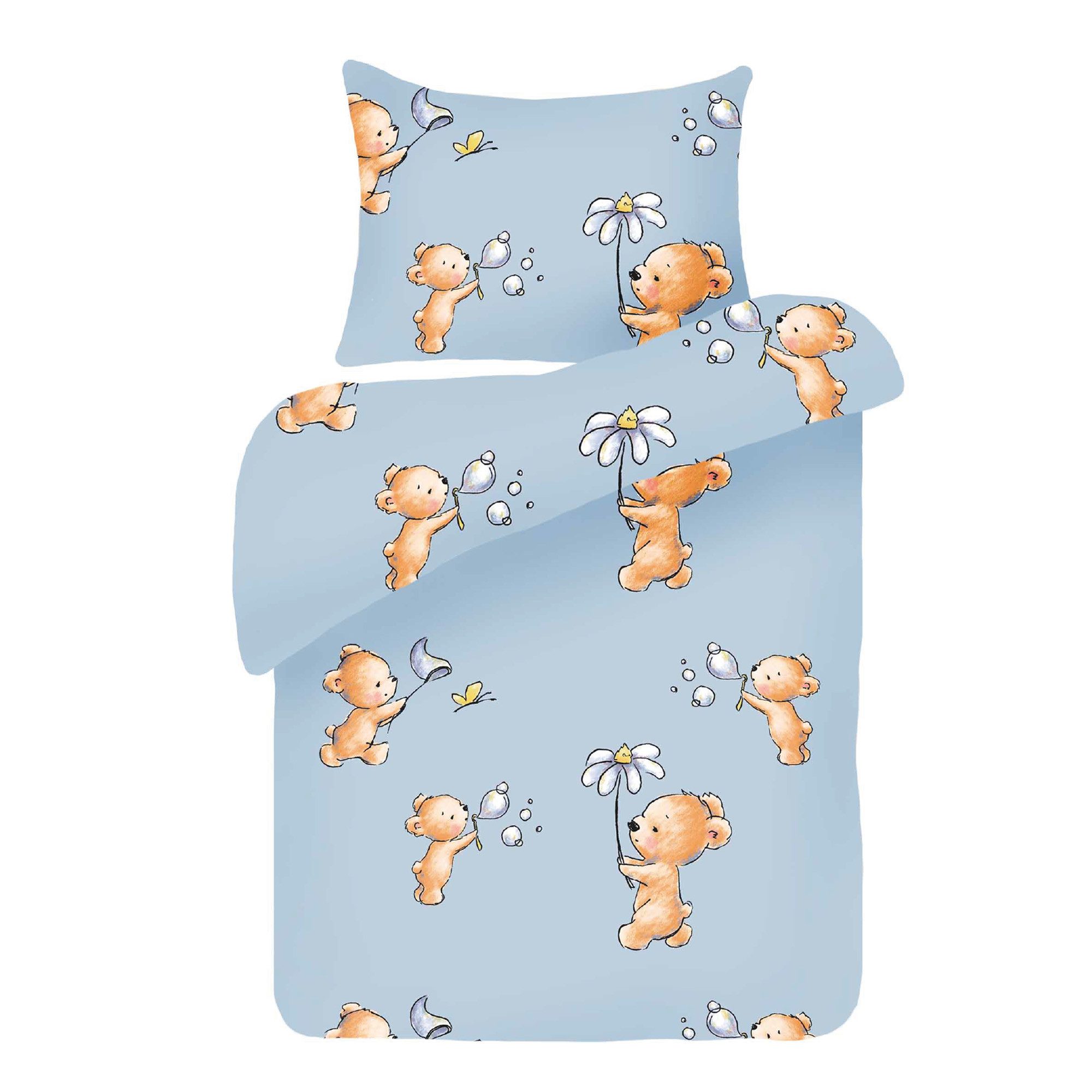 Bestgoodies Kinderbettdecke + Kopfkissen Kinder Betten-Set günstig online kaufen