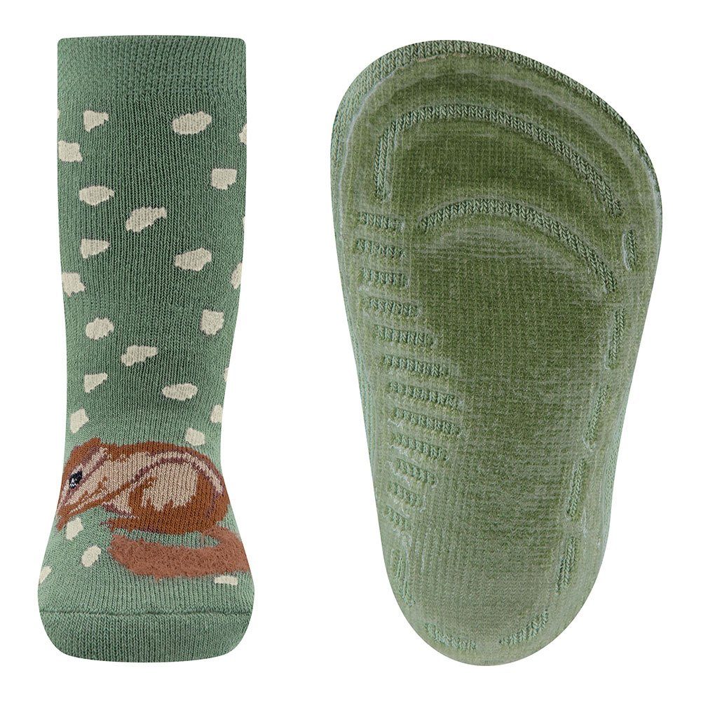 ABS-Socken Stoppersocken Streifenhörnchen