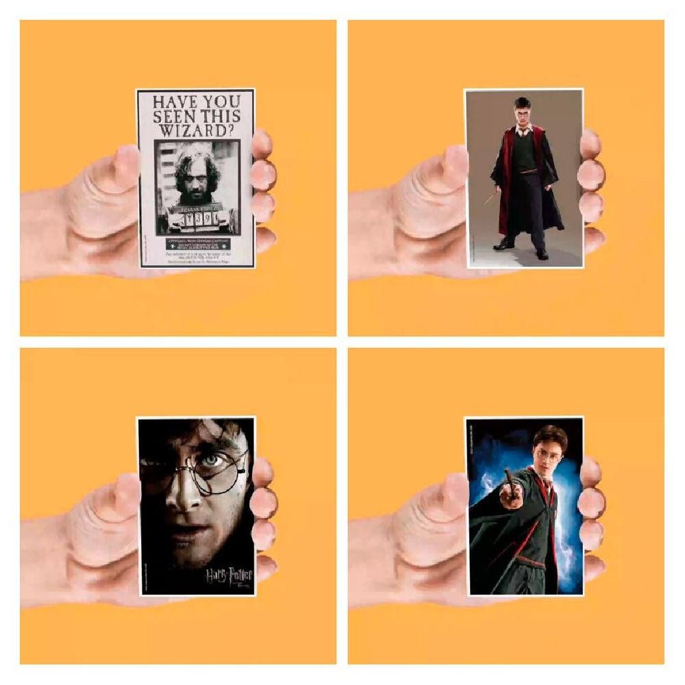 SD Toys Dekomagnet Harry Potter set of 4 assorted lenticular magnets