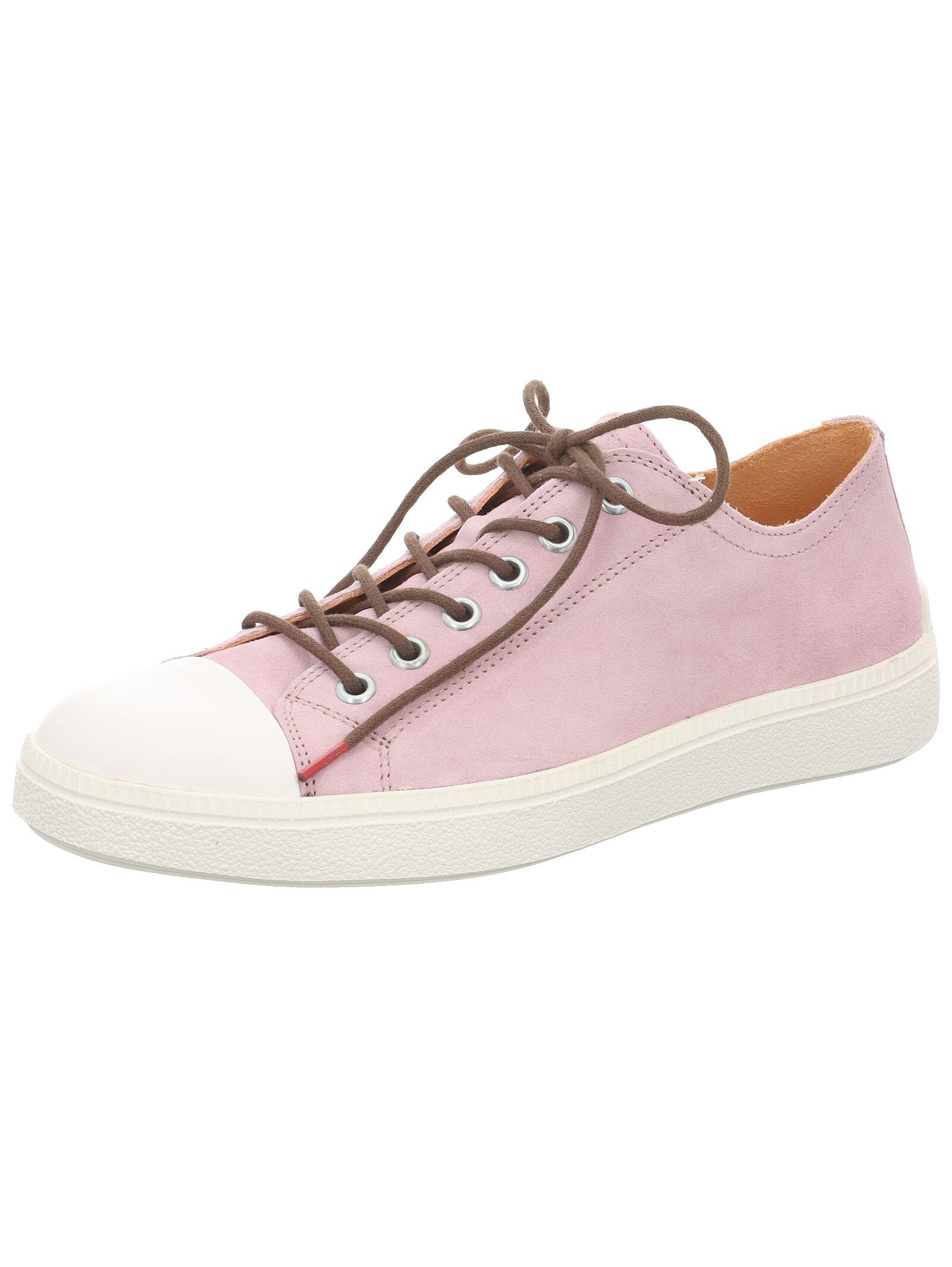 Halbschuhe Veloursleder . Schnürschuh
