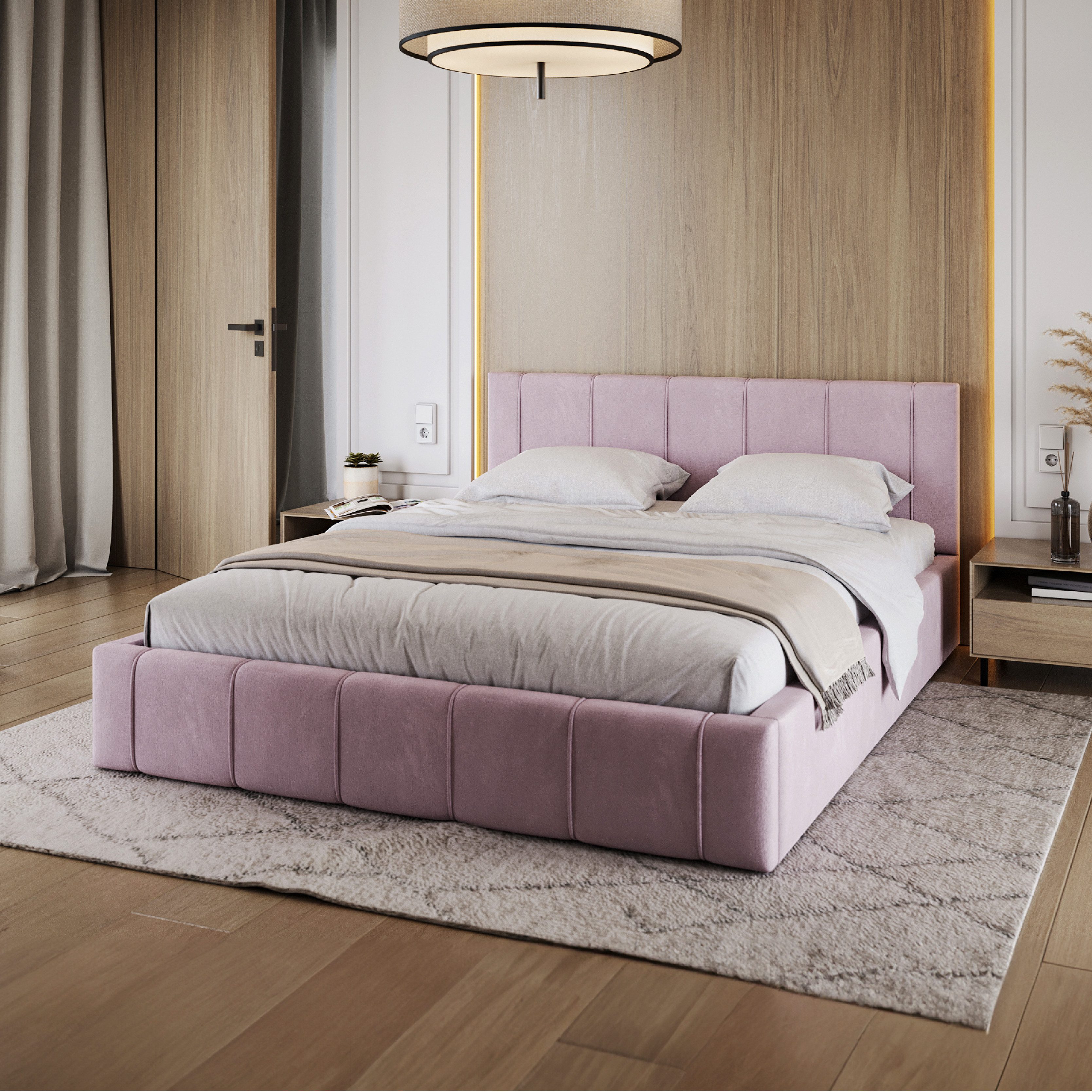 FDM Polsterbett FLORIDA Bettgestell 90x200, 120x200, günstig online kaufen