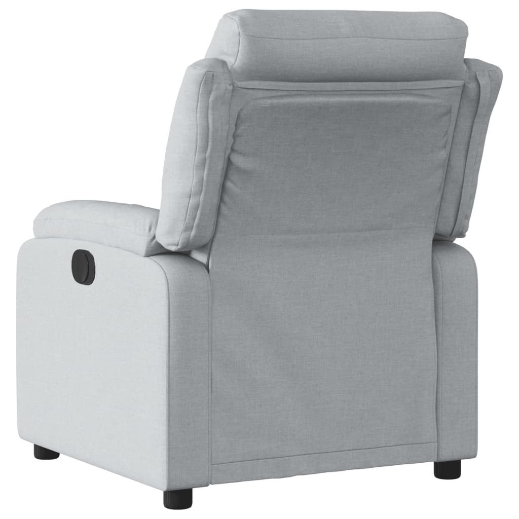 vidaXL Sessel Relaxsessel Hellgrau Stoff (1-St)