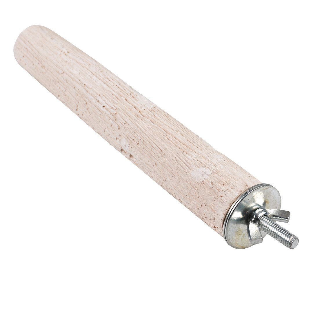 DUVO+ Vogelspielplatz Duvoplus Kalzium-Sitzstange Größe: S -15x2,5cm