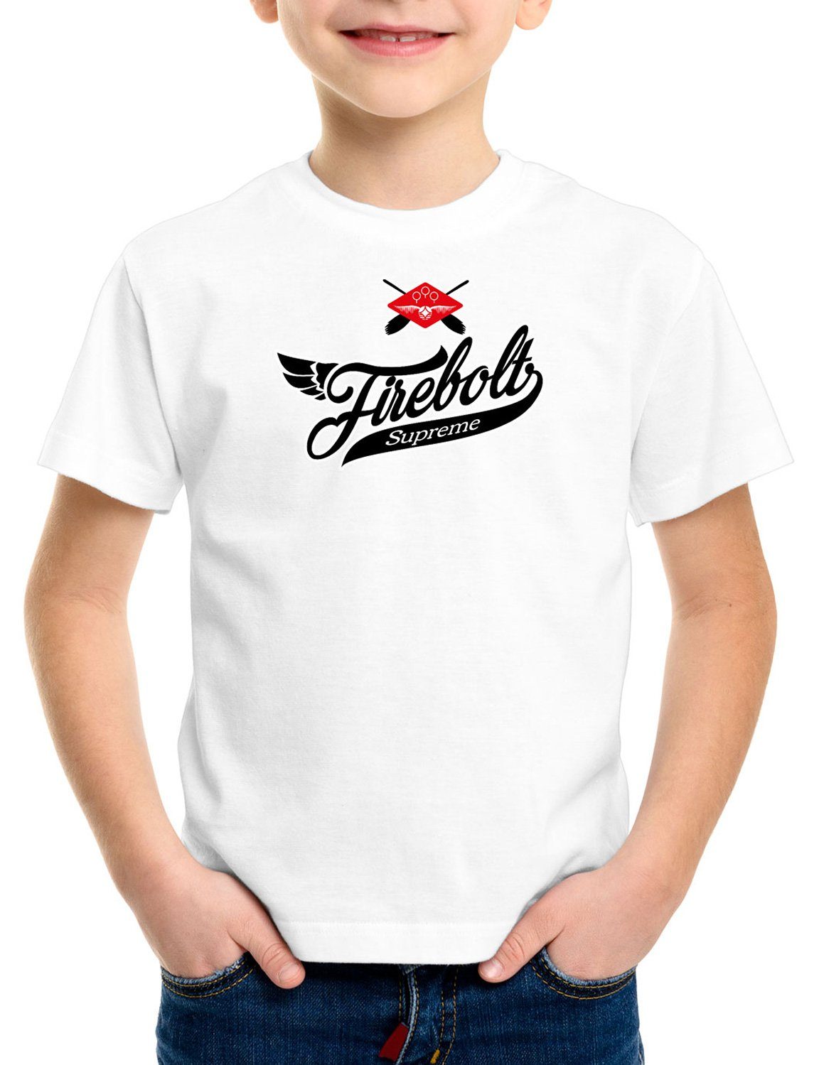 style3 Print Shirt Kinder T Shirt Firebolt Supreme