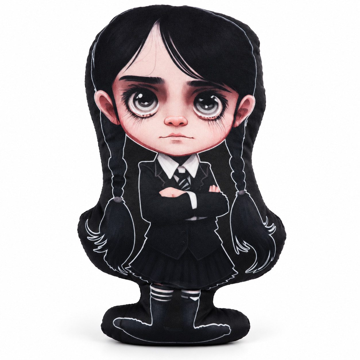 Wednesday Dekokissen Wednesday Adams 3D mini Kissen Dekokissen 30x20x5 cm