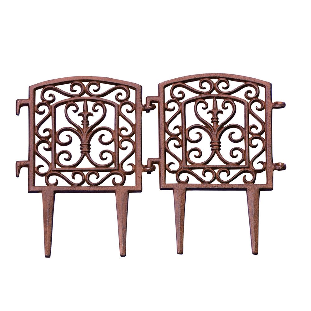 Beetbegrenzung Beetzaun mit Haken, 12er-Set. günstig online kaufen