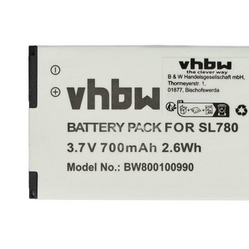vhbw kompatibel mit Gigaset Premium 300HX Akku Li-Ion 700 mAh (3,7 V)