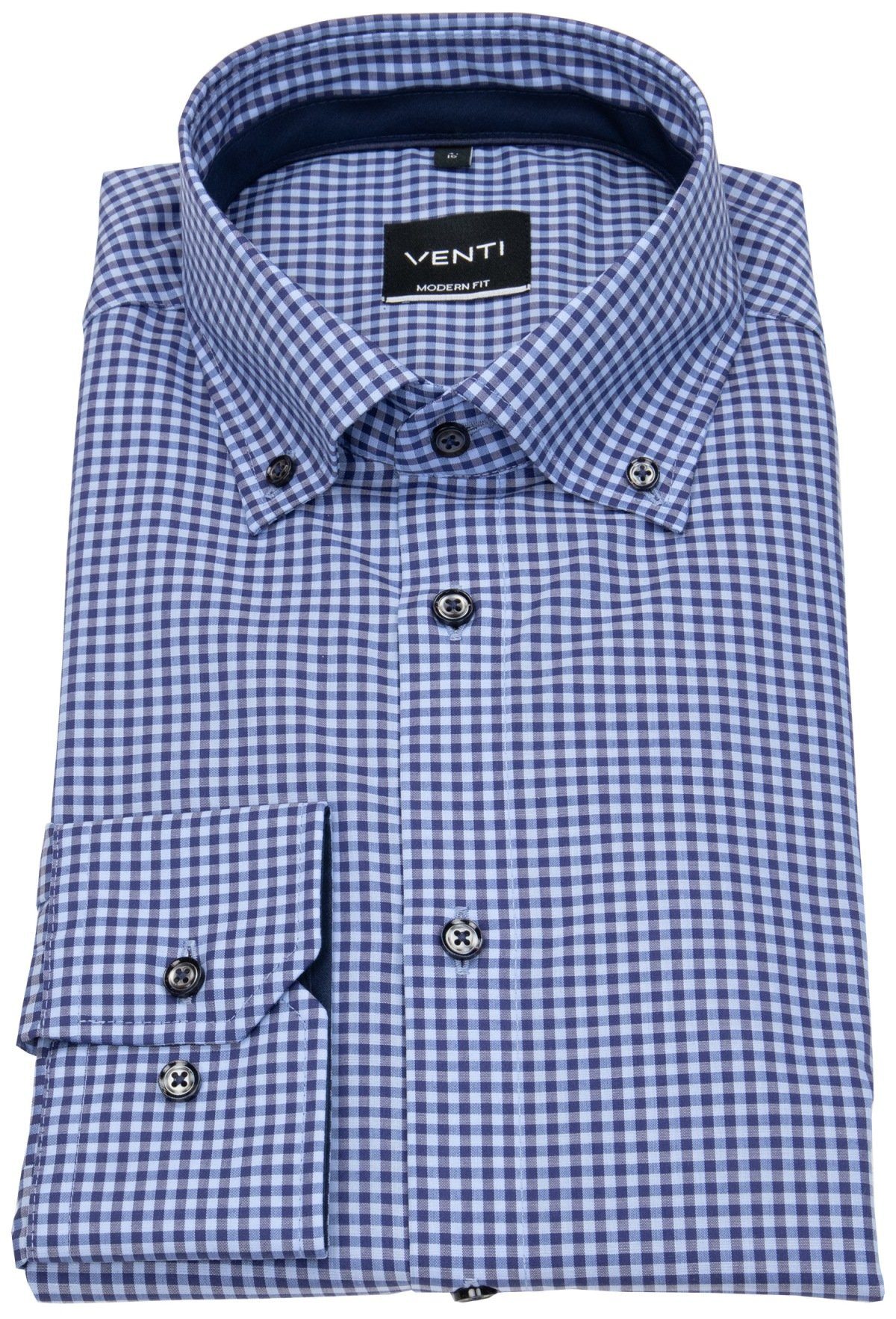 VENTI Karohemd Modern Fit leicht tailliert günstig online kaufen