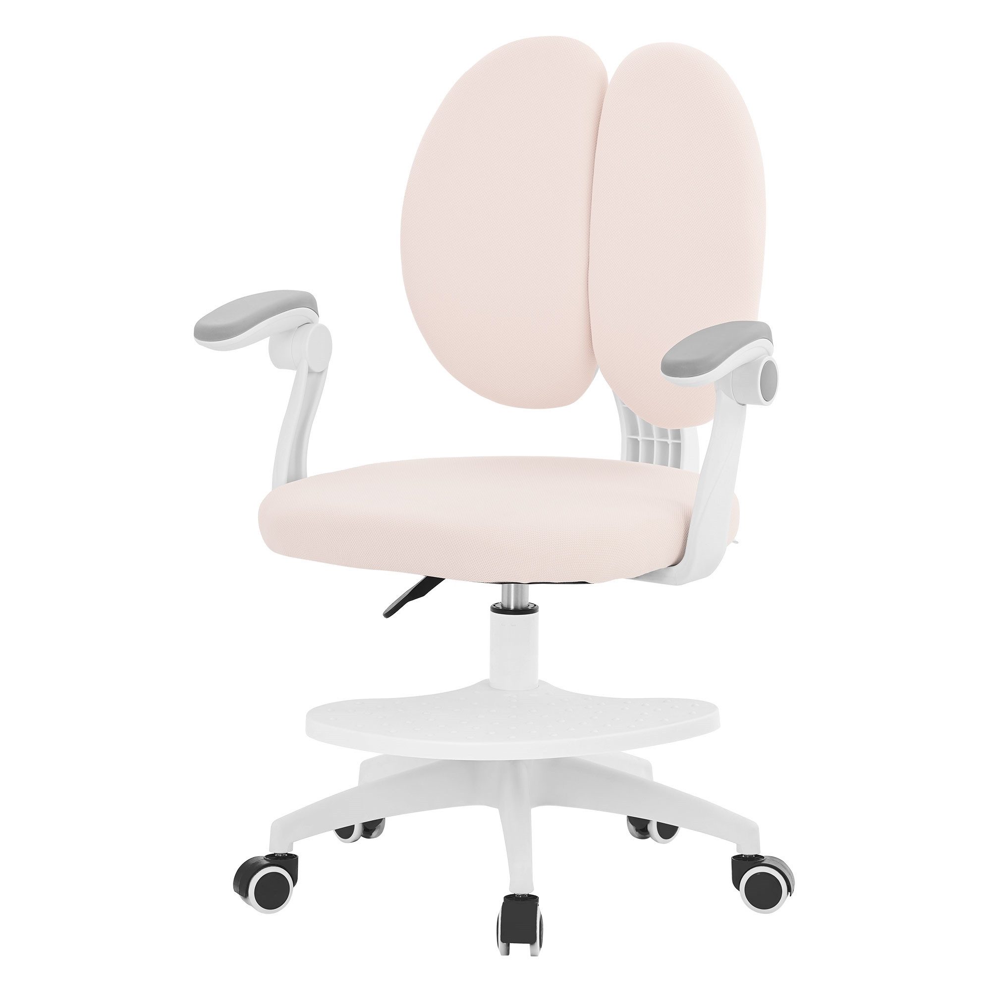 ML-DESIGN Bürostuhl Kinderschreibtischstuhl ergonomisch Drehbarer Schreibtischstuhl Kinder, 95-107 cm Höhenverstellbarer Jungendstuhl mit Rückenlehne & Armlehnen von ML-DESIGN