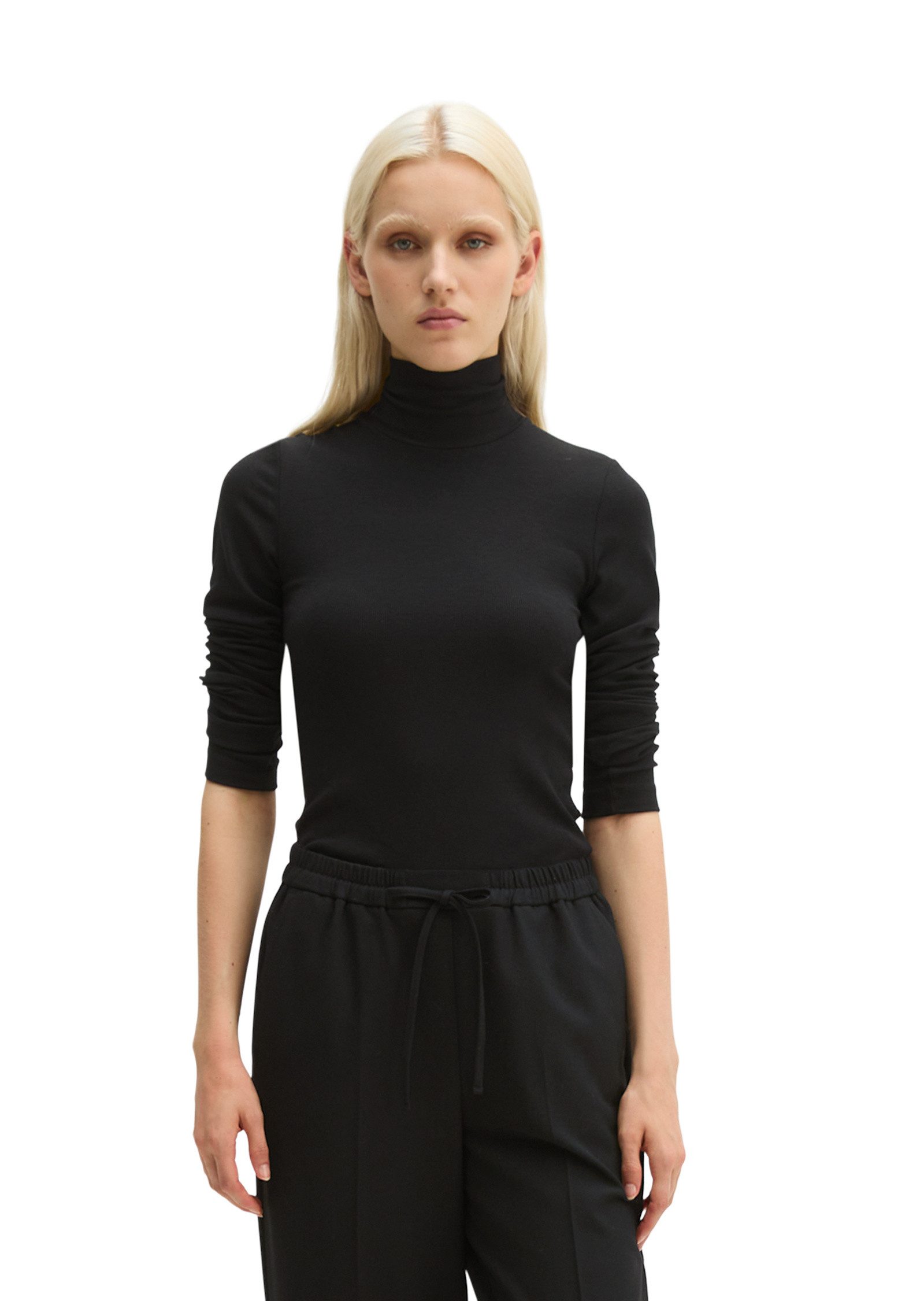 Marc O'Polo Langarmshirt aus TENCEL™ Modal-Baumwolle-Mix