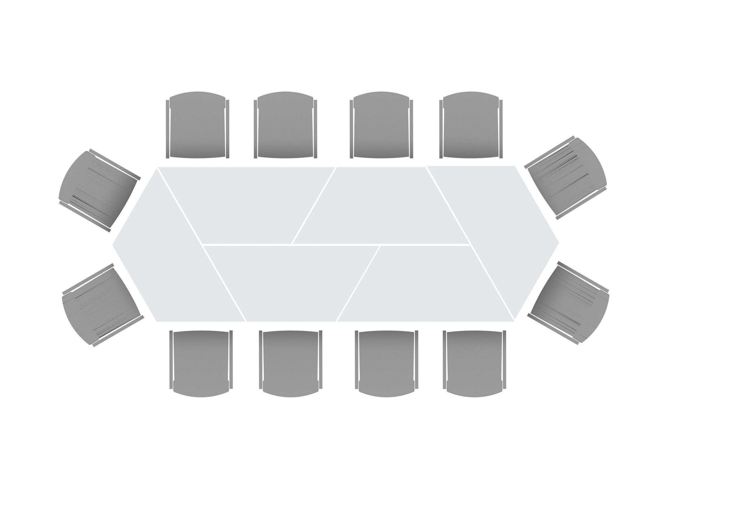120x80 - - Vierkantrohr Weiß Serie-D, Konferenztisch bümö Besprechungstisch Gestell: Rechteck: Dekor: schwarz cm