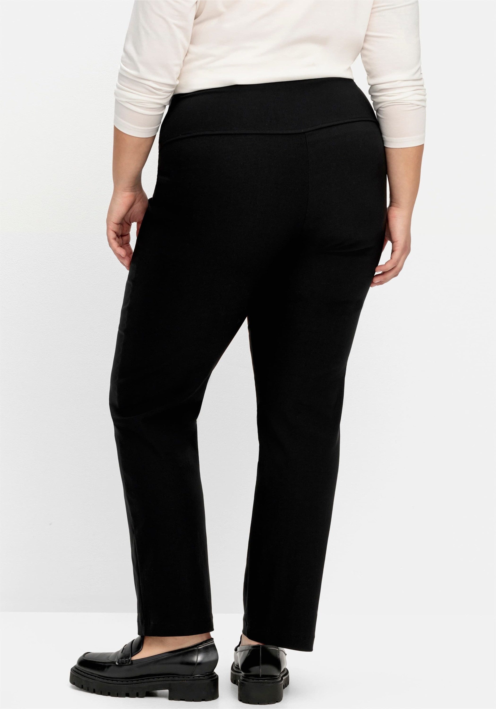 Sheego Jerseyhose Schlupfhose mit Bodyforming-Effekt günstig online kaufen