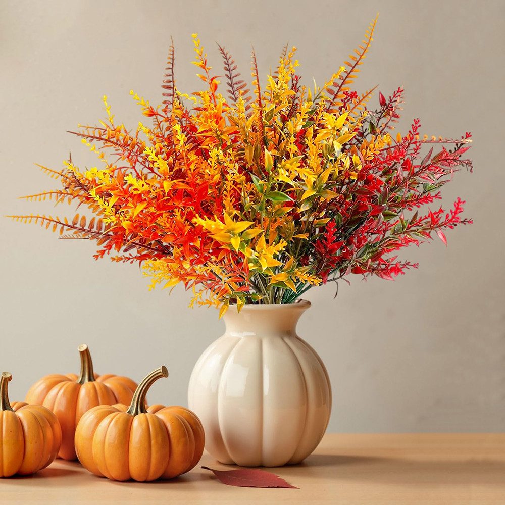 Kunstblumenstrauß 8 Bundles Künstliche Herbstblumen, Herbststrauß,Herbstblä günstig online kaufen