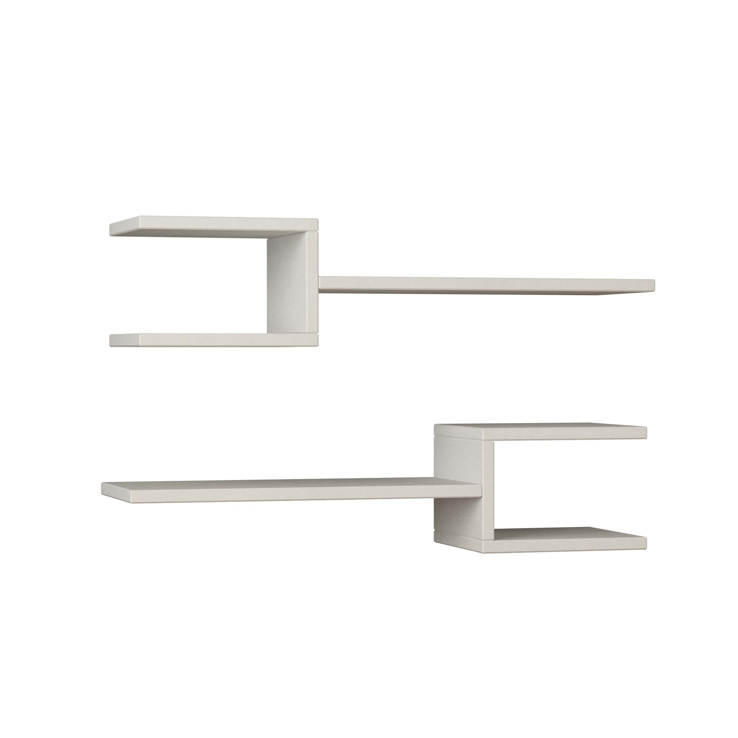 Decortie Bücherregal Fork, Modernes Schwimmendes Regal günstig online kaufen