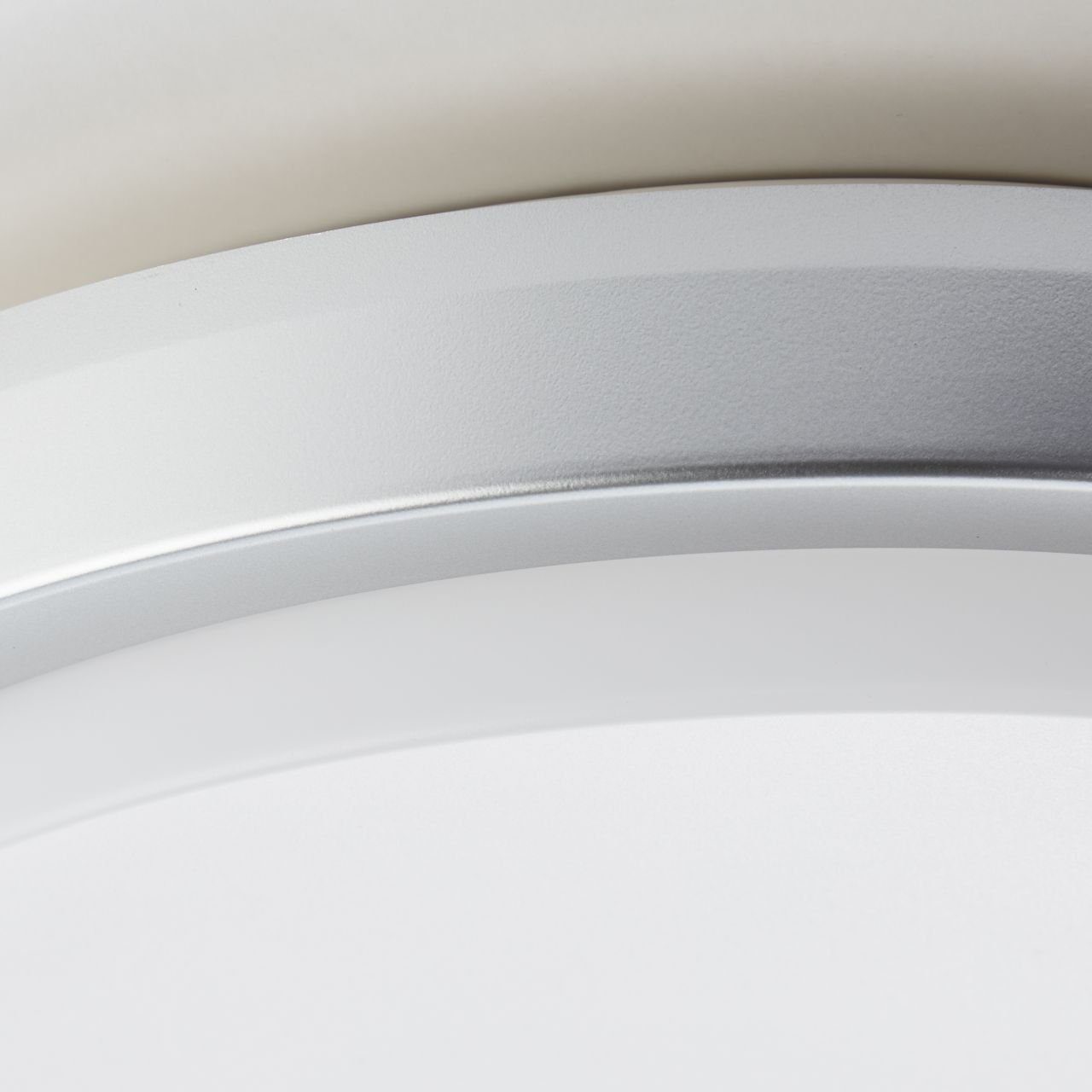 Brilliant Außen-Deckenleuchte Devora, LED fest integriert, Warmweiß, Außenbereich oder Badezimmer 1600 Lumen, 3000 Kelvin, warmweiß Ø 28cm