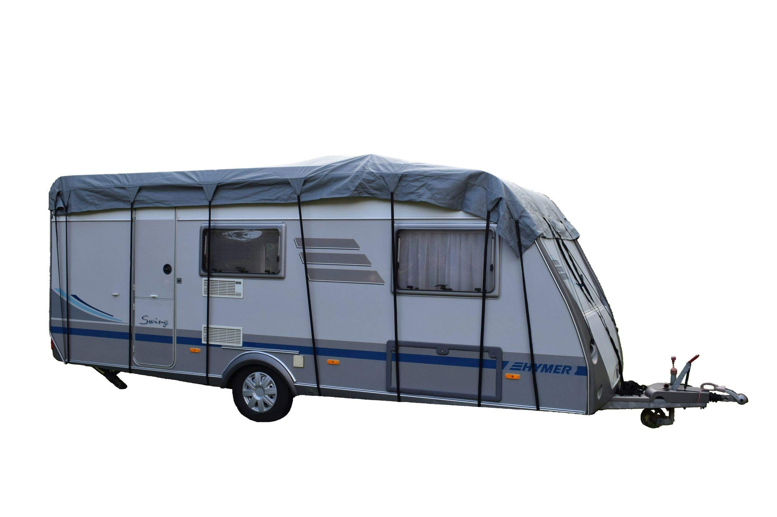 Wohnwagenschutzhülle Dachschutzplane Wohnwagen & Wohnmobil Schutzdach (LxB) 600 cm x 300cm