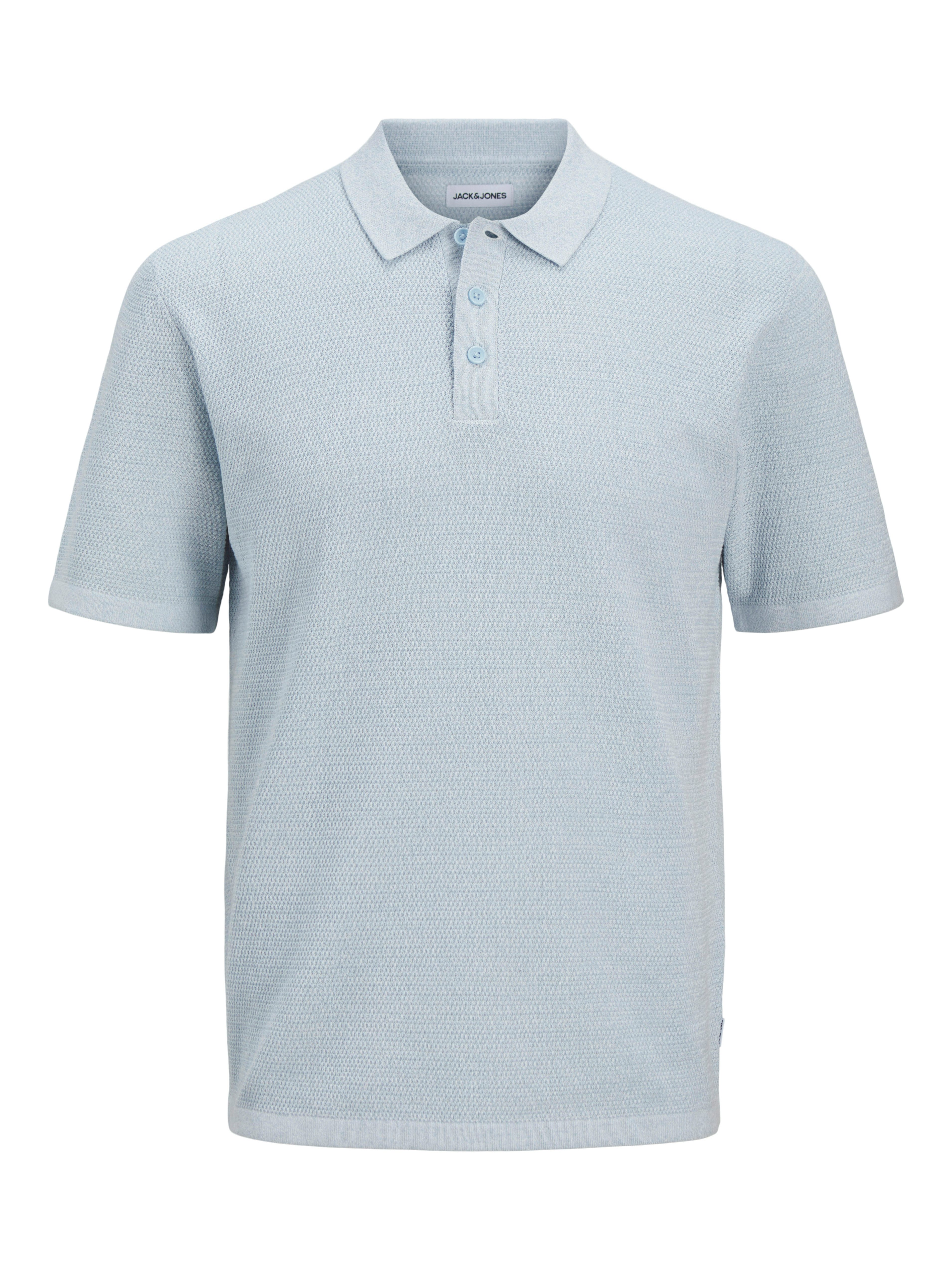 Kurzarmpullover JJEGEORGE KNIT POLO SS SN