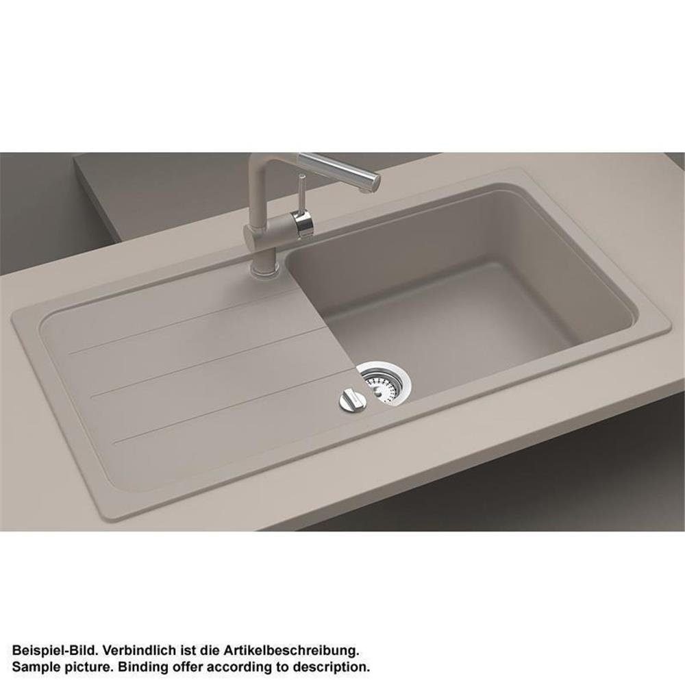 Thumbnail - Schock Granitspüle Schock Cristalite Formhaus D-100 L U Croma GCR Exzenterbedienung, 0/0 cm