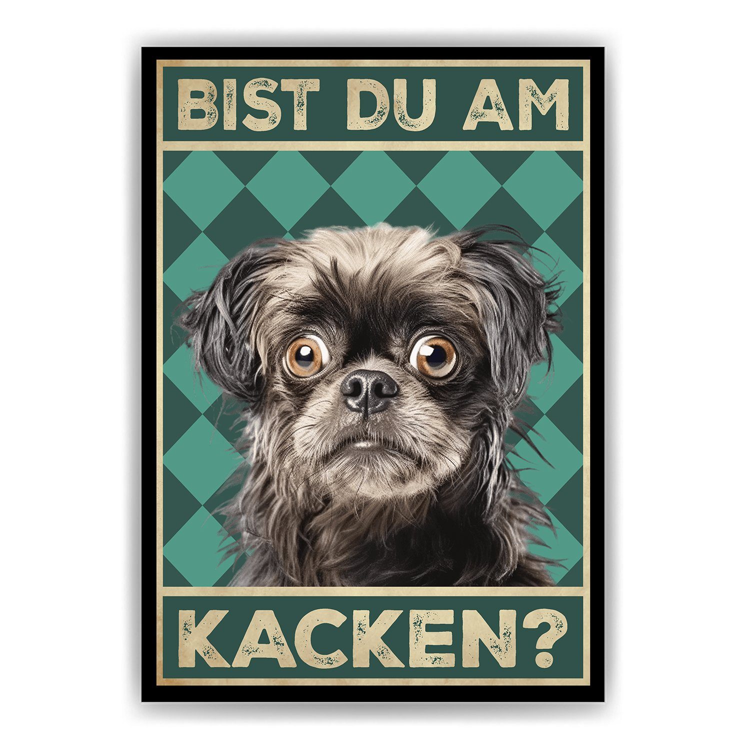 Tigerlino Poster Bist du am Kacken? günstig online kaufen