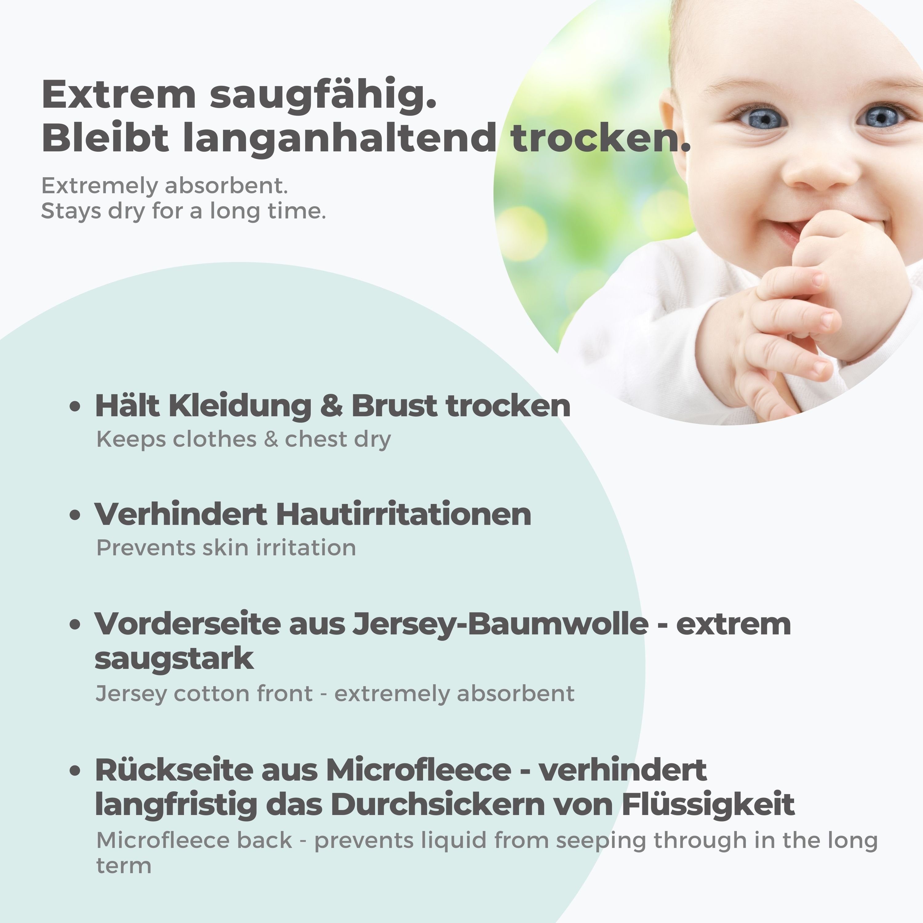 Lilly and Ben Dreieckstuch Baby-Spucktücher (Set, saugstarkes Druckknöpfen, 0-48 Monate, von mit & Baby-Lätzchen doppellagiges Baby-Halstuch 6 5-St)